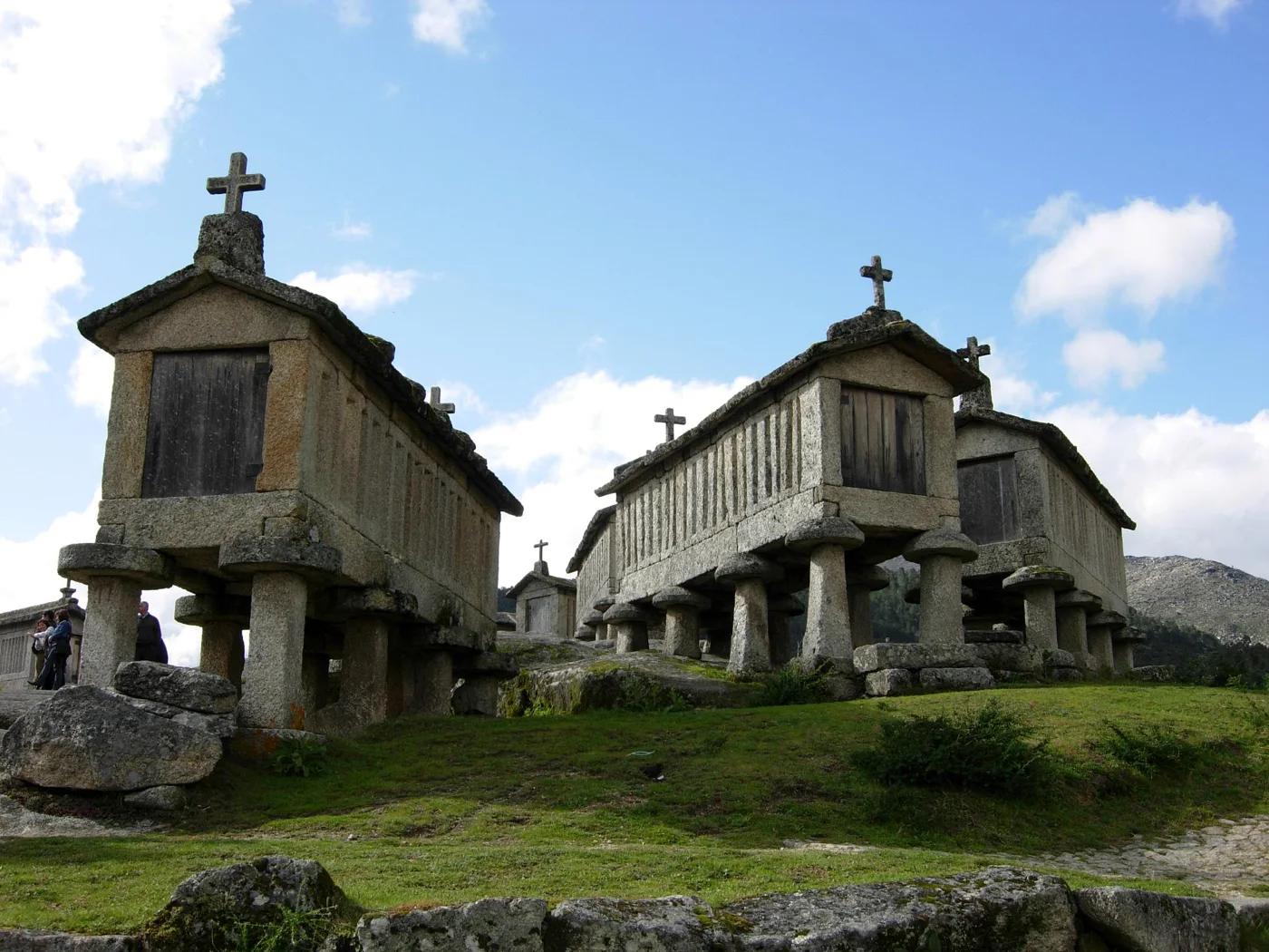 Espigueiros de Soajo, no Parque Nacional da Peneda-Gerês